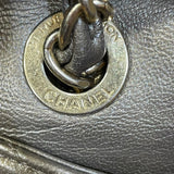 シャネル CHANEL Vステッチ フラップチェーンバッグ ブロンズ ゴールド金具 レザー レディース ショルダーバッグ