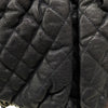 シャネル CHANEL ラグジュアリーライン ショルダーバッグ A49889 ネイビー シルバー金具 カーフ レディース