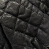 シャネル CHANEL ラグジュアリーライン ショルダーバッグ A49889 ネイビー シルバー金具 カーフ レディース