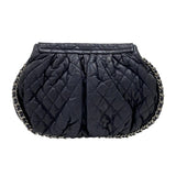シャネル CHANEL ラグジュアリーライン ショルダーバッグ A49889 ネイビー シルバー金具 カーフ レディース