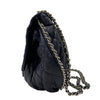 シャネル CHANEL ラグジュアリーライン ショルダーバッグ A49889 ネイビー シルバー金具 カーフ レディース