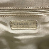 シャネル CHANEL ラグジュアリーライン ショルダーバッグ A49889 ネイビー シルバー金具 カーフ レディース