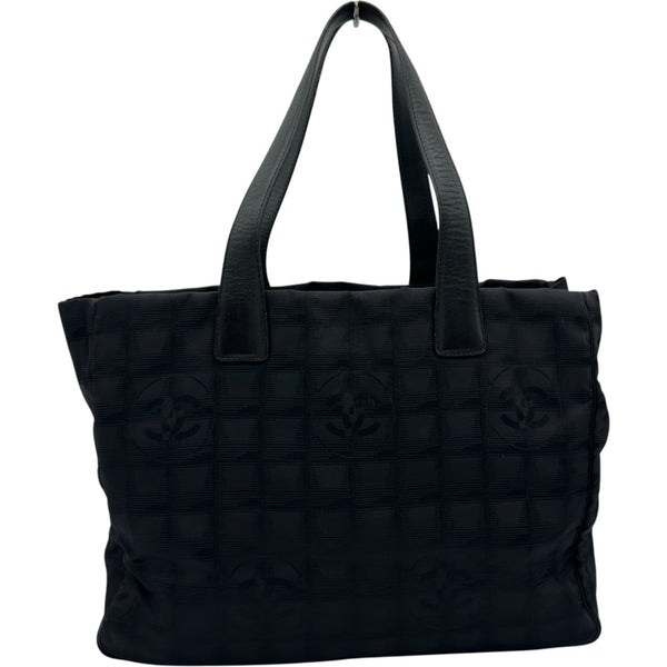 シャネル CHANEL ニュートラベルライントートMM A15991 8番台 ブラック