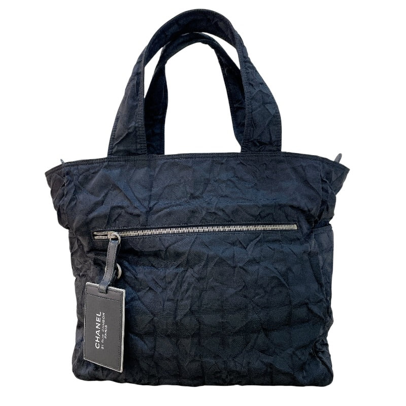 シャネル CHANEL ニュートラベルライントートGM A35508 ブラック