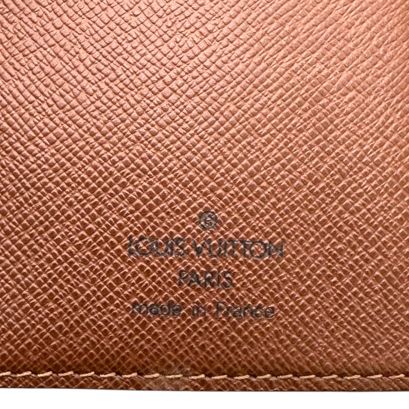 ルイ・ヴィトン LOUIS VUITTON ポルトパピエ・ジップ M61207 ブラウン