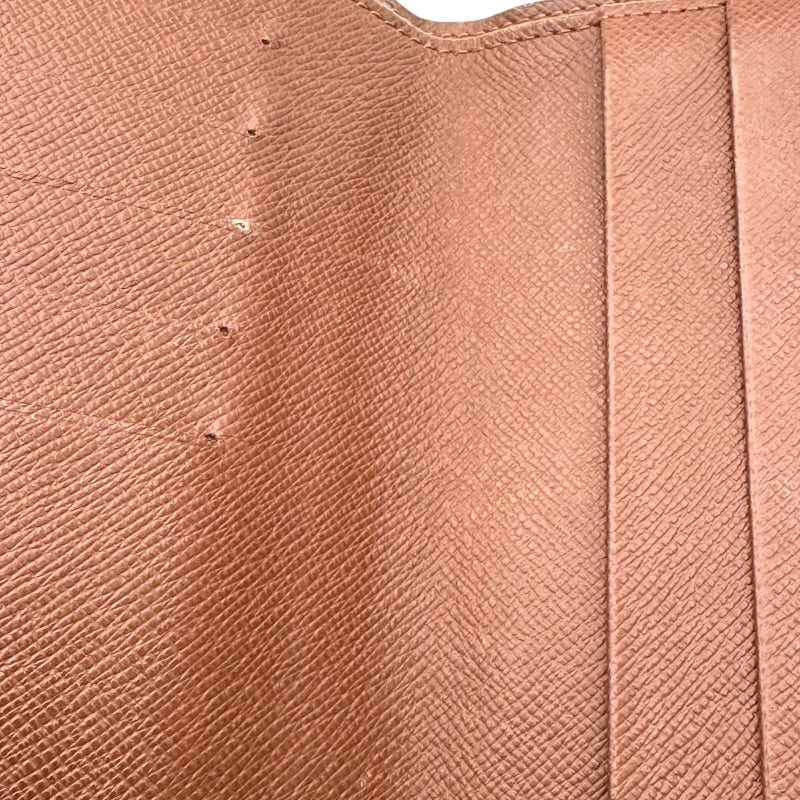 ルイ・ヴィトン LOUIS VUITTON ポルトパピエ・ジップ M61207 ブラウン