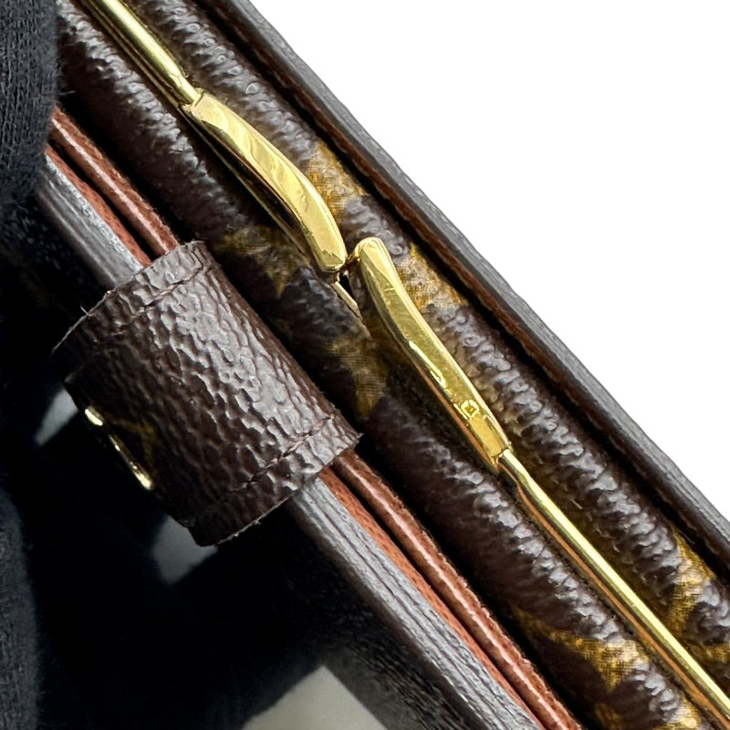 LOUIS VUITTON ポルト モネ ビエ ヴィエノワ モノグラム LOUIS VUITTON ルイヴィトン ポルト モネ・ビエ ヴィエノワ がま口財布