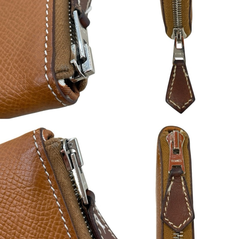 エルメス HERMES アザップ コンパクト シルクイン D刻 ゴールド