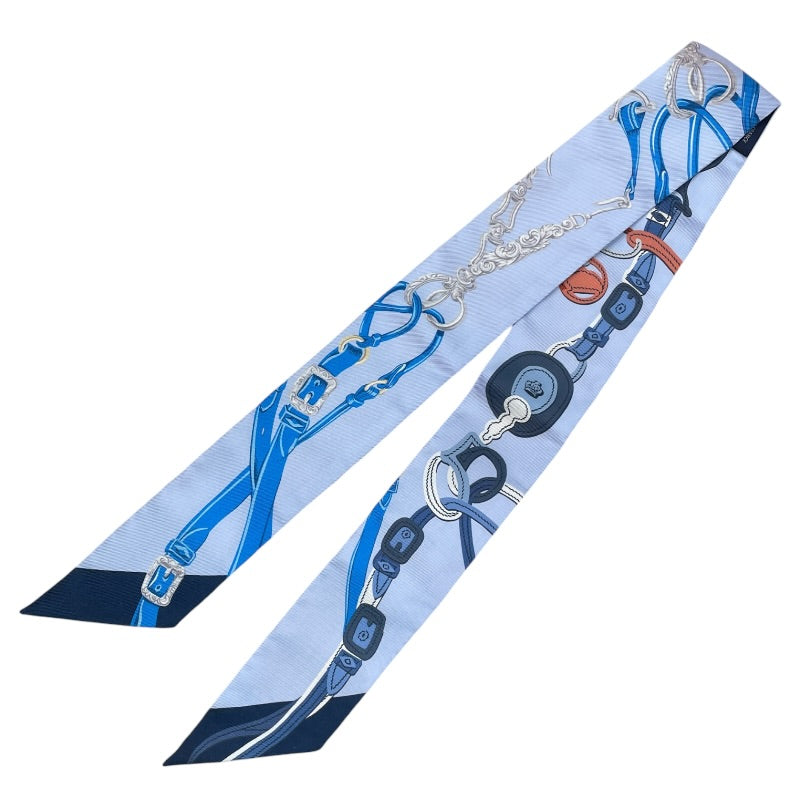 エルメス HERMES ツイリー Brides de Gala マルチカラー シルク ユニ