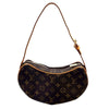 ルイ・ヴィトン LOUIS VUITTON ポシェット・クロワッサン M51510 ブラウン PVC レザー レディース ハンドバッグ