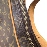 ルイ・ヴィトン LOUIS VUITTON ポシェット・クロワッサン M51510 ブラウン PVC レザー レディース ハンドバッグ