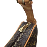 ルイ・ヴィトン LOUIS VUITTON ポシェット・クロワッサン M51510 ブラウン PVC レザー レディース ハンドバッグ