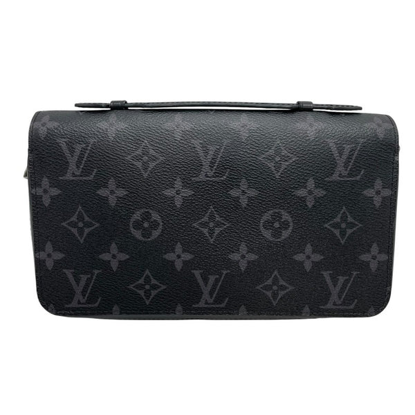ルイヴィトン ジッピーXL モノグラムエクリプス 長財布 モノグラムエクリプス M61698 メンズ LOUIS VUITTON  中古 ルイ・ヴィトン LOUIS VUITTON ジッピーXL M61698 モノグラム