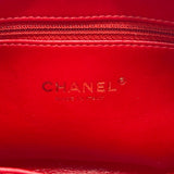 シャネル CHANEL ビジネスフィニティ カメラバッグ AS1230 23番台 レッド ゴールド金具 キャビアスキン レディース ショルダーバッグ