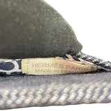 エルメス HERMES エマン･ルボン　カードケース ブルー･インディゴ･ホワイト デニム ユニセックス カードケース