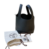 エルメス HERMES ピコタンロックPM K刻(2025年) ブラック シルバー金具 トリヨン レディース ハンドバッグ