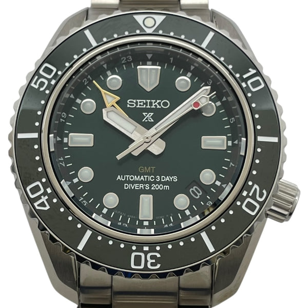 セイコー SEIKO プロスペックス SBEJ009(6R54-00D0) グリーン SS 自動