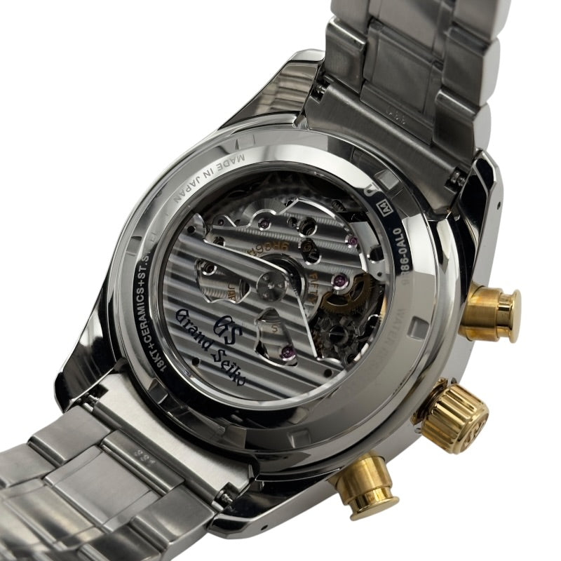 グランドセイコー Grand Seiko スプリングドライブ クロノグラフ GMT