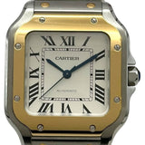 カルティエ Cartier サントスドゥカルティエ MM W2SA0016 シルバー ゴールド/ステンレススチール 自動巻き ユニセックス 腕時計
