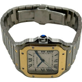 カルティエ Cartier サントスドゥカルティエ MM W2SA0016 シルバー ゴールド/ステンレススチール 自動巻き ユニセックス 腕時計