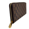 ルイ・ヴィトン LOUIS VUITTON ジッピー・ウォレット N41661 ブラウン ゴールド金具 ダミエキャンバス ダミエキャンバス メンズ 長財布