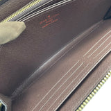 ルイ・ヴィトン LOUIS VUITTON ジッピー・ウォレット N41661 ブラウン ゴールド金具 ダミエキャンバス ダミエキャンバス メンズ 長財布