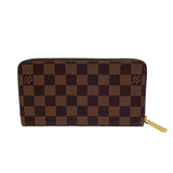 ルイ・ヴィトン LOUIS VUITTON ジッピー・ウォレット N41661 ブラウン ゴールド金具 ダミエキャンバス ダミエキャンバス メンズ 長財布