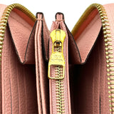 ルイ・ヴィトン LOUIS VUITTON ジッピー・ウォレット M64090 ローズプードル モノグラム・アンプラント レディース 長財布