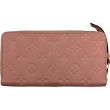 ルイ・ヴィトン LOUIS VUITTON ジッピー・ウォレット M64090 ローズプードル モノグラム・アンプラント レディース 長財布