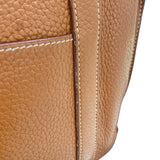 エルメス HERMES スティーブブザス35 ゴールド/シルバー金具 トリヨン メンズ メッセンジャーバッグ