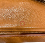 エルメス HERMES スティーブブザス35 ゴールド/シルバー金具 トリヨン メンズ メッセンジャーバッグ