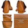 エルメス HERMES スティーブブザス35 ゴールド/シルバー金具 トリヨン メンズ メッセンジャーバッグ