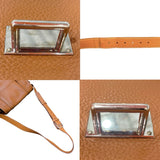 エルメス HERMES スティーブブザス35 ゴールド/シルバー金具 トリヨン メンズ メッセンジャーバッグ