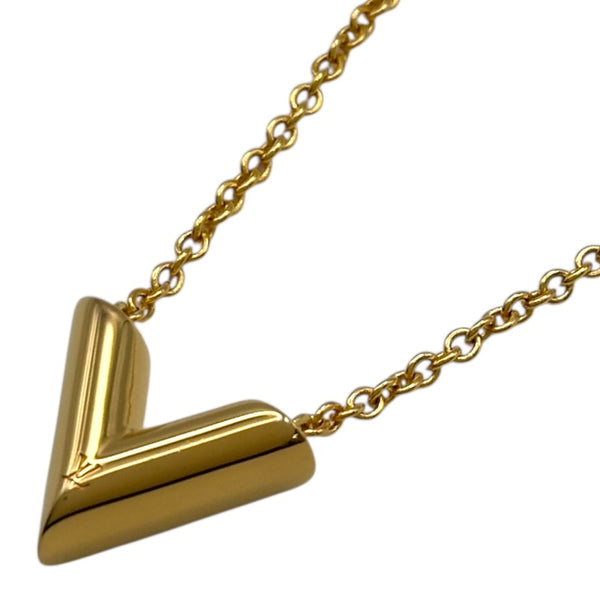 ルイヴィトンエッセンシャルV ルイ・ヴィトン LOUIS VUITTON ネックレス・エッセンシャルV ゴールド