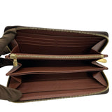 ルイ・ヴィトン LOUIS VUITTON ジッピー・ウォレット M42616 ブラウン ゴールド金具 モノグラムキャンバス メンズ 長財布