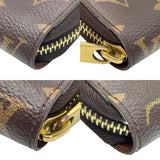 ルイ・ヴィトン LOUIS VUITTON ジッピー・ウォレット M42616 ブラウン ゴールド金具 モノグラムキャンバス メンズ 長財布