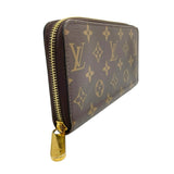 ルイ・ヴィトン LOUIS VUITTON ジッピー・ウォレット M42616 ブラウン ゴールド金具 モノグラムキャンバス メンズ 長財布
