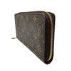ルイ・ヴィトン LOUIS VUITTON ジッピー・ウォレット M42616 ブラウン ゴールド金具 モノグラムキャンバス メンズ 長財布