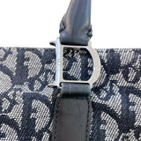 クリスチャン・ディオール Christian Dior トロッターハンドバッグ ブラック トロッタージャガード レディース ハンドバッグ