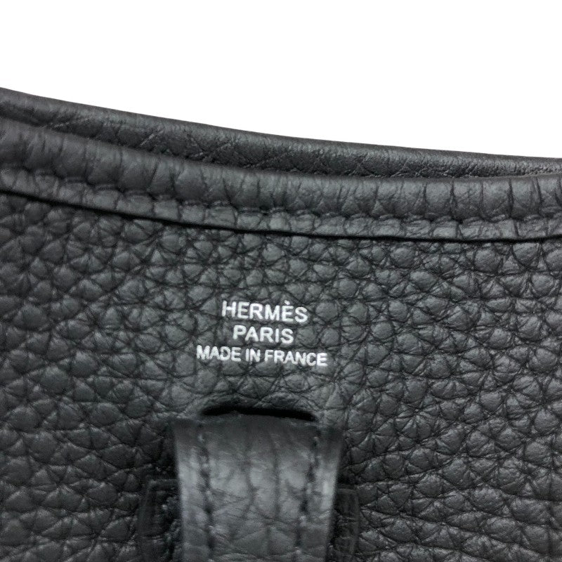 エルメス HERMES エヴリンTPM K刻 ブラック シルバー金具 トリヨン