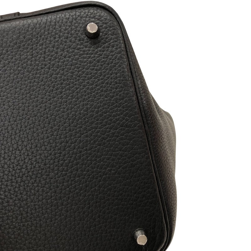エルメス HERMES ピコタンロックMM W刻印 ブラック シルバー金具