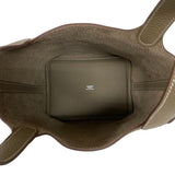 エルメス HERMES ピコタンロックPM K刻 エトゥープ シルバー金具 トリヨンクレマンス レディース ハンドバッグ