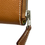 エルメス HERMES アザップ ミニ シルクイン D刻印 ゴールド エプソン レディース コインケース