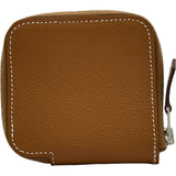 エルメス HERMES アザップ ミニ シルクイン D刻印 ゴールド エプソン レディース コインケース