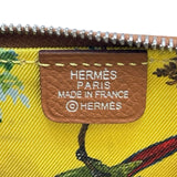エルメス HERMES アザップ ミニ シルクイン D刻印 ゴールド エプソン レディース コインケース