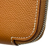 エルメス HERMES アザップ ミニ シルクイン D刻印 ゴールド エプソン レディース コインケース