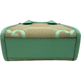 グッチ GUCCI ジャンボGG ミニトート 671623 グリーン ジャンボGGキャンバス レディース トートバッグ