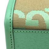 グッチ GUCCI ジャンボGG ミニトート 671623 グリーン ジャンボGGキャンバス レディース トートバッグ
