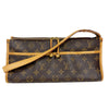 ルイ・ヴィトン LOUIS VUITTON ポパンクール・ロン M40995 ブラウン モノグラム ユニセックス ショルダーバッグ