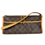 ルイ・ヴィトン LOUIS VUITTON ポパンクール・ロン M40995 ブラウン モノグラム ユニセックス ショルダーバッグ